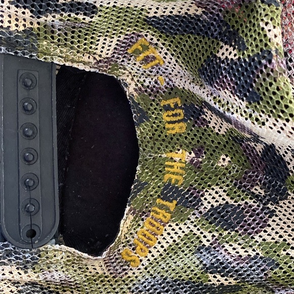 2/$30. Gongshow “Fit For The Troops” Mess Camo Snip Cap - Picture 5 of 6